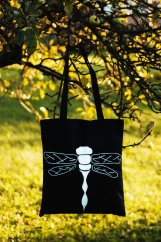 Ručně malovaná taška VÁŽKA