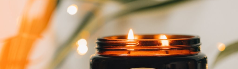 Sójová svíčka v hnědém skle - bezparfémová (490 ml) - Počet knotů: 2 bavlněné knoty