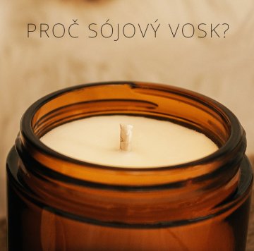 Proč sójový vosk?