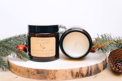 Vaječný likér - sójová svíčka v hnědém skle (120 ml)