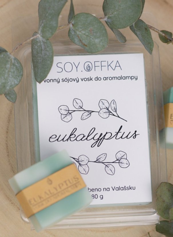 Vosk do aromalampy - eukalyptus - velikost: 80 g