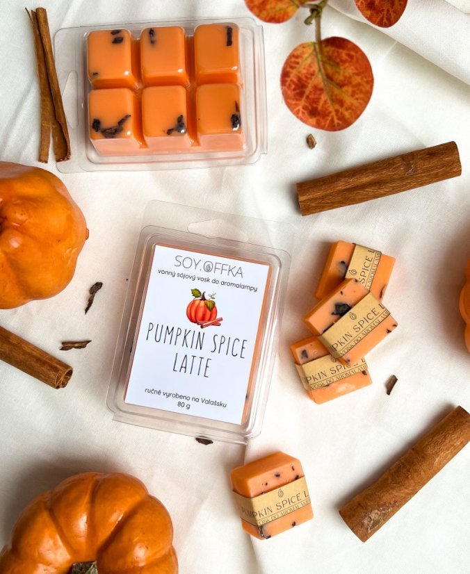 Vosk do aromalampy - pumpkin spice latte - velikost: 16 g