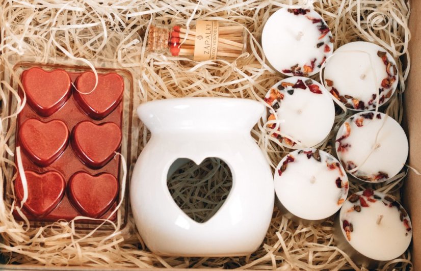 Vánoční sada s aromalampou - SVAŘENÉ VÍNO